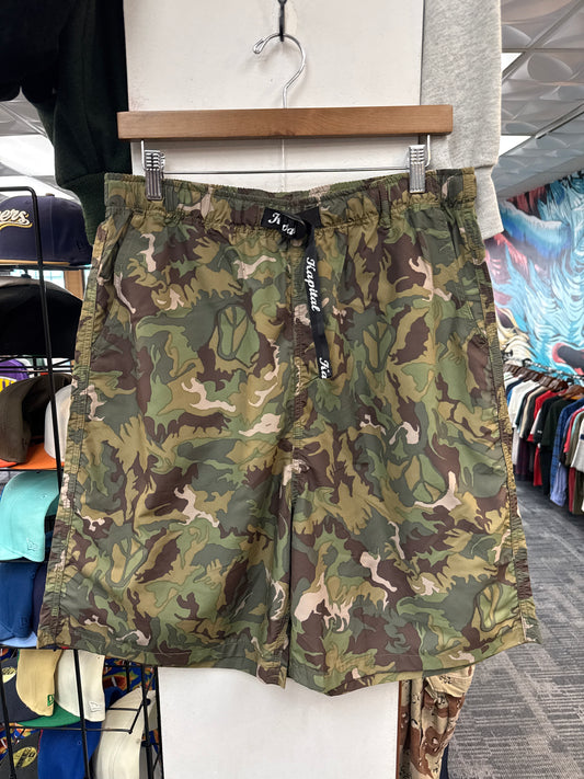 New Kapital Tafetta Camo Shorts