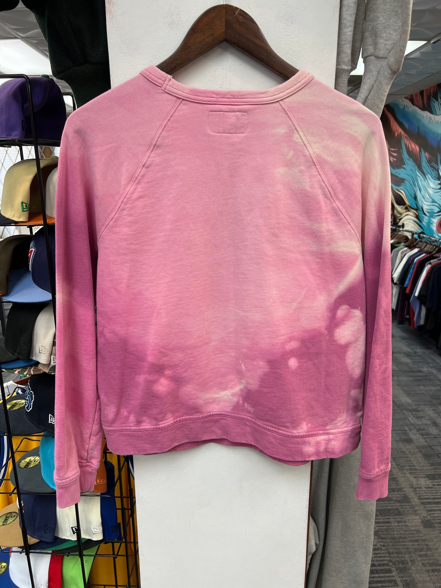Scorfield Pink Sleepy Snoopy Crewneck