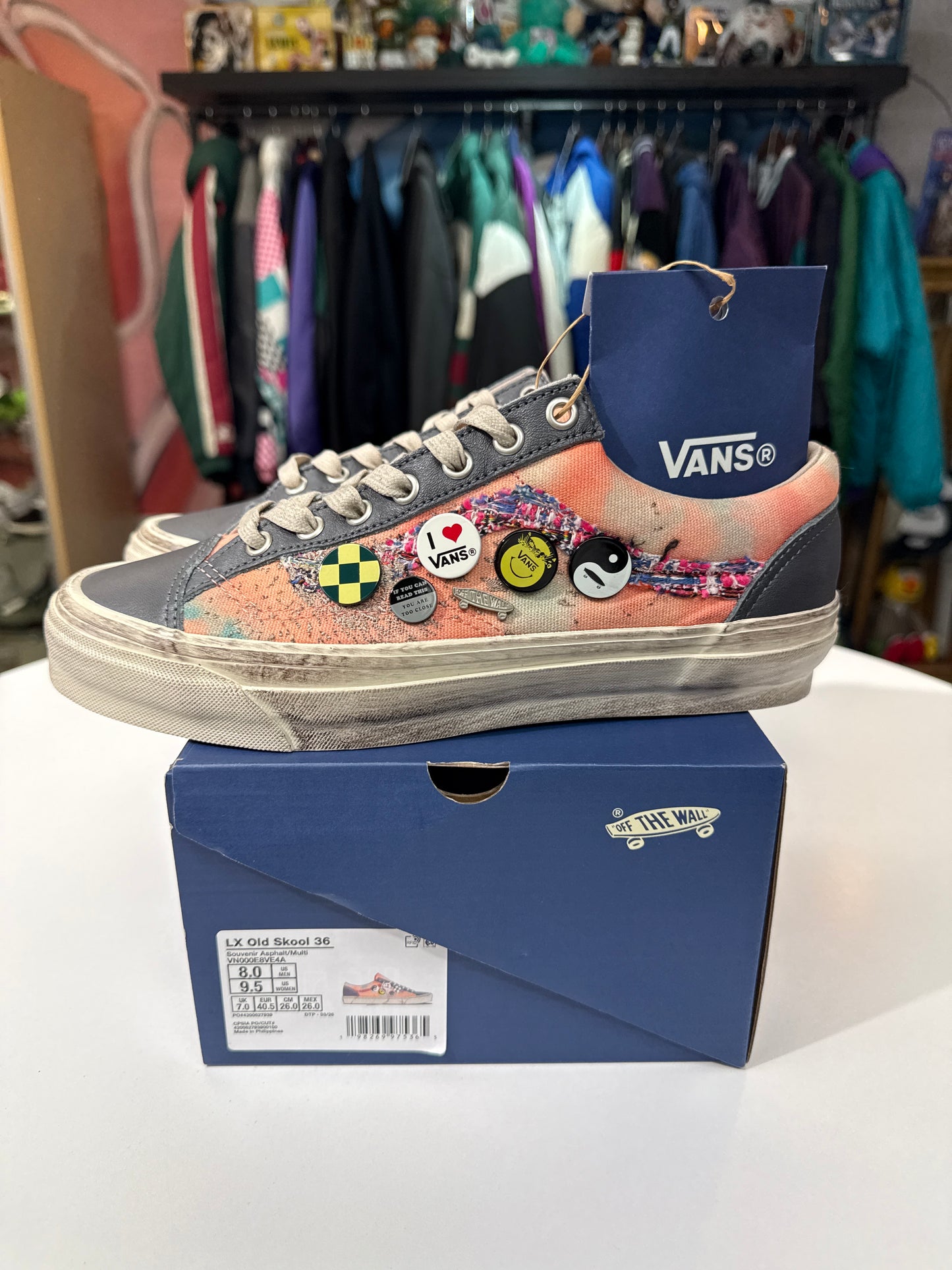 New Vans Old Skool 36 LX Souvenir Asphalt