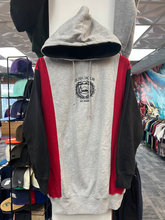 Rush Crest Grey/Red/Black