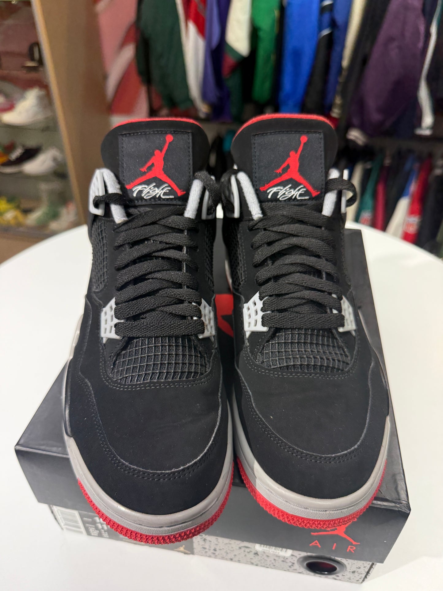 Preowned Bred Jordan 4 (2019)