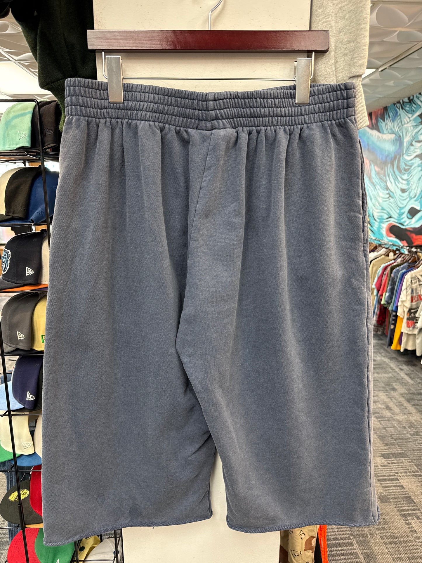 GV Raspberry Hills Rasp Palms Cut Off Sweat Shorts