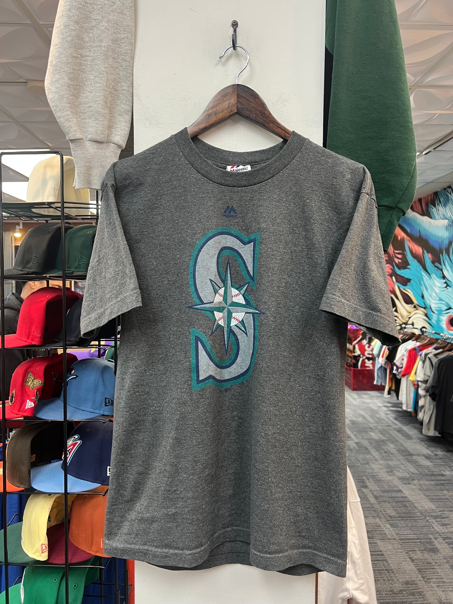 Seattle Mariners S Logo Print Tee