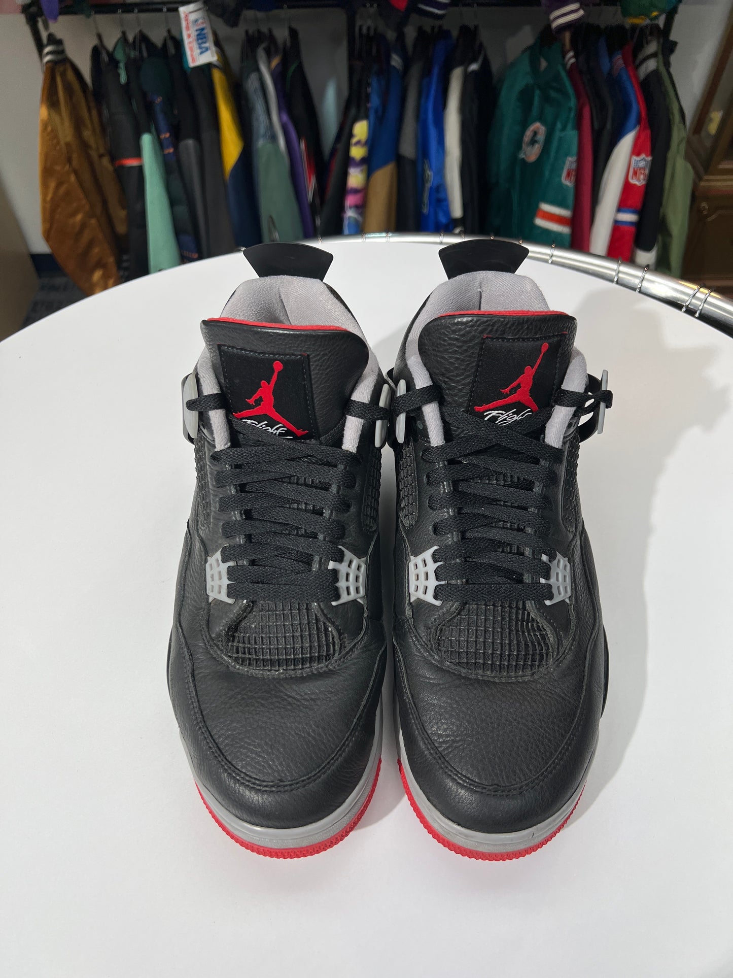 Preowned Jordan 4 Retro Bred Reimagined