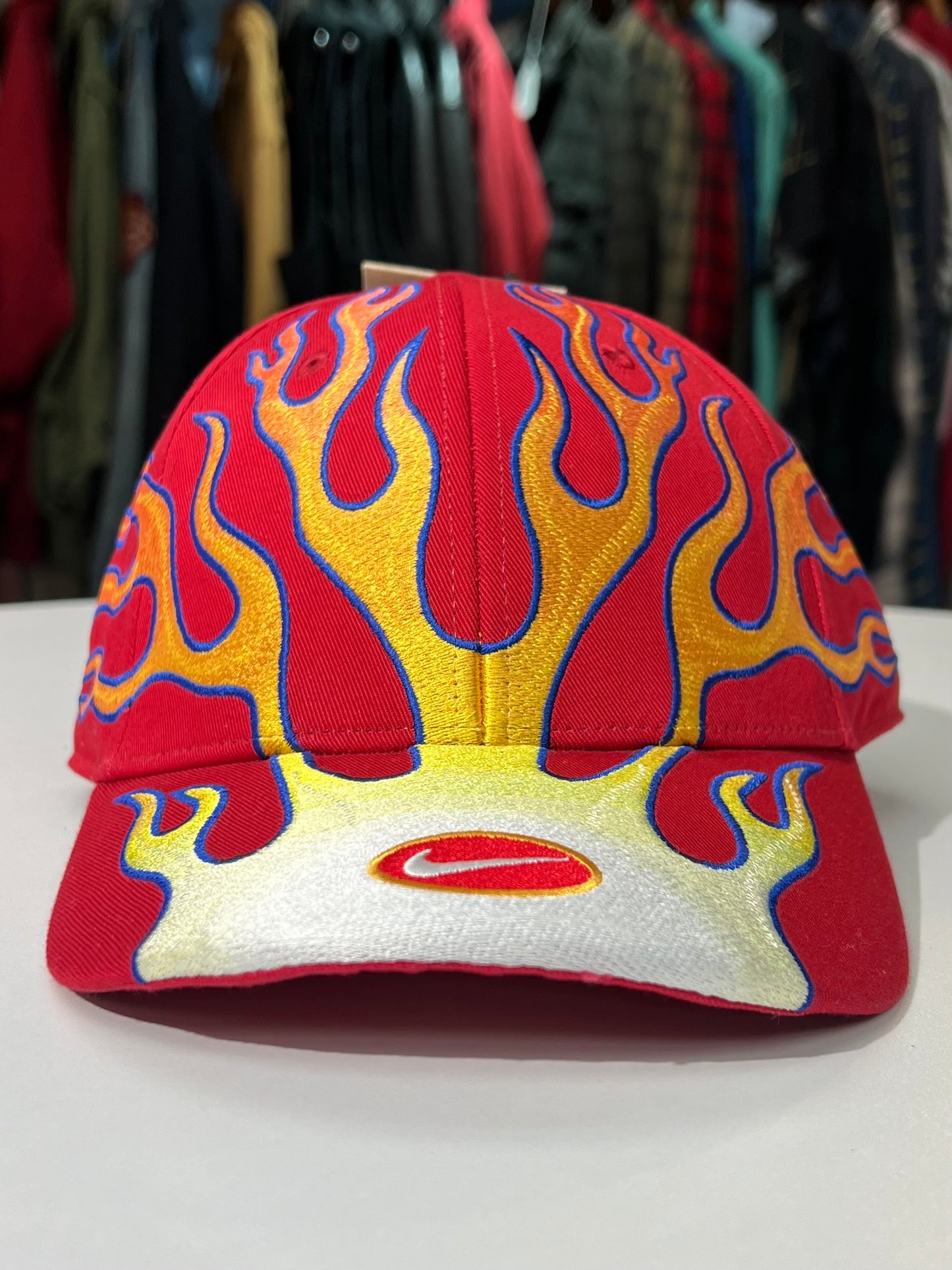 New Nike Red Flame Hat