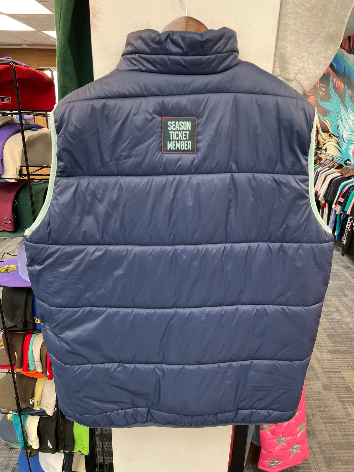 Kraken Season Ticket Member Puffer Vest ‘24-‘25 Season