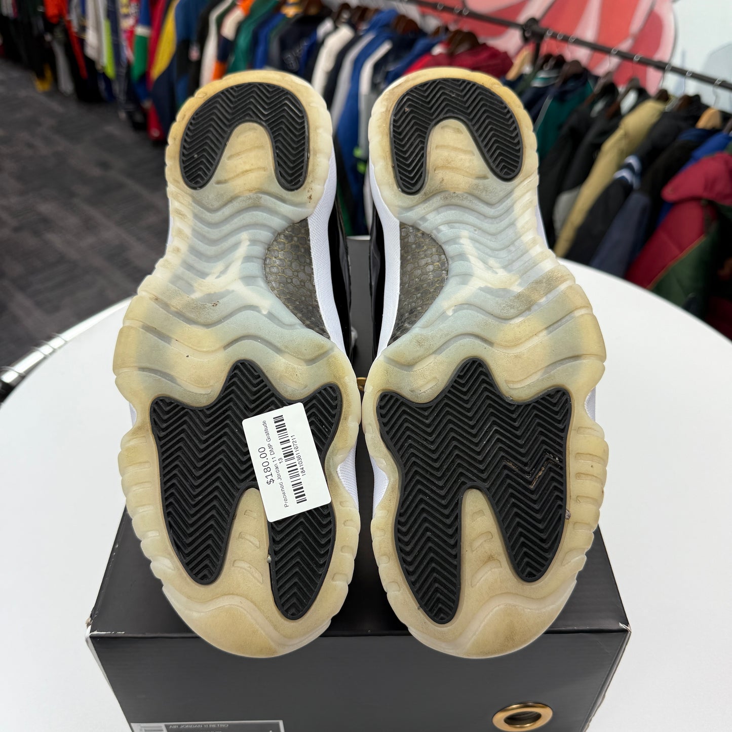 Preowned Jordan 11 DMP Gratitude