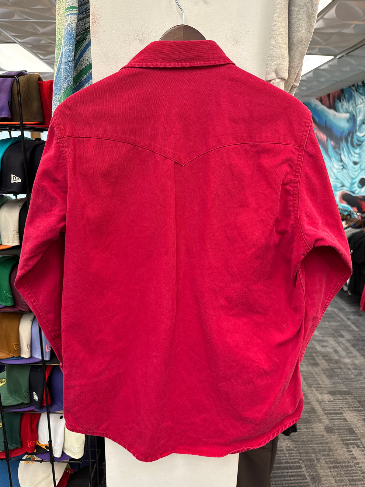 Vintage Carhartt Pearl Snap Work Shirt