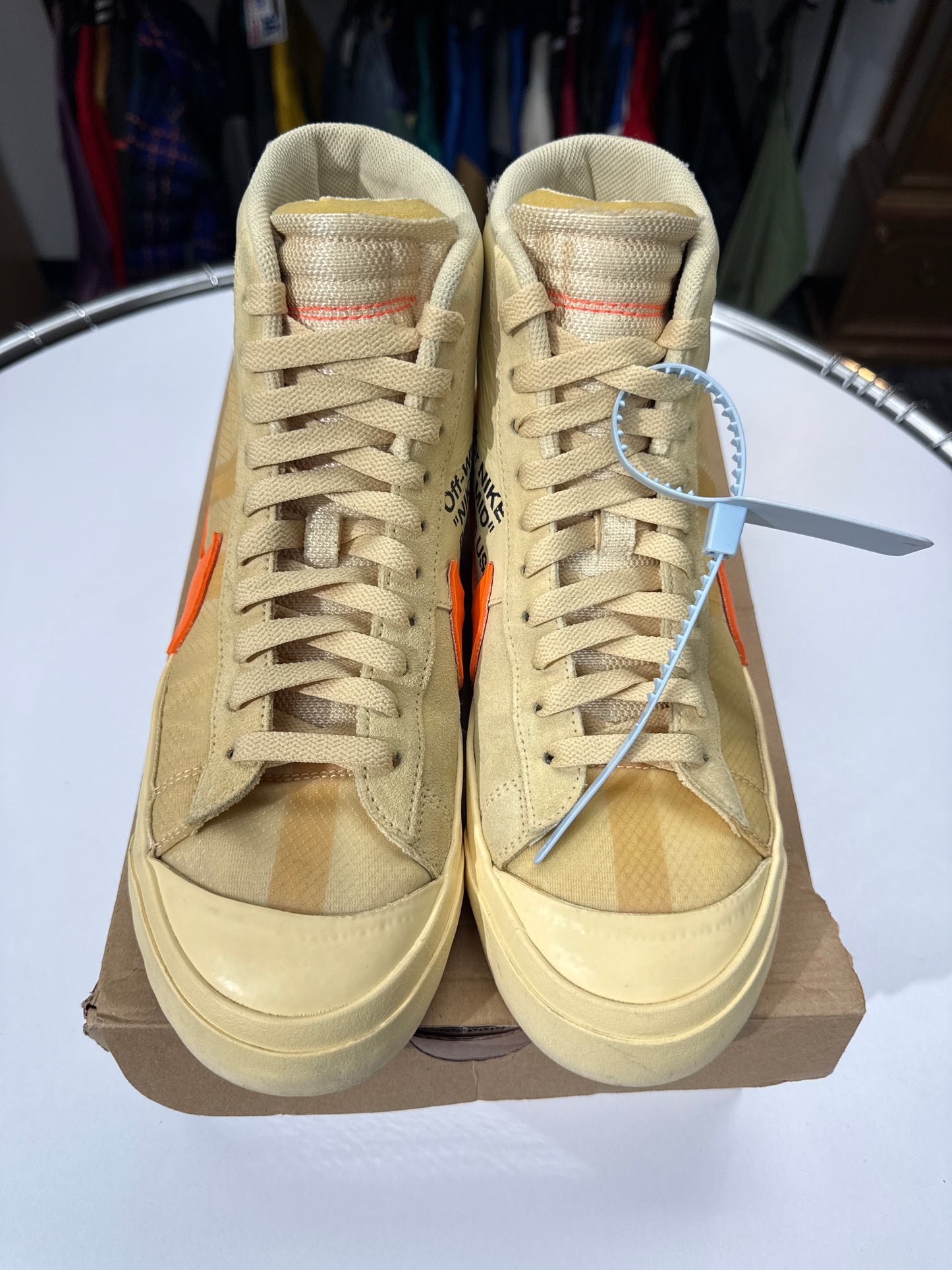 Preowned Off-White Nike Blazer Mid All Hallow’s Eve
