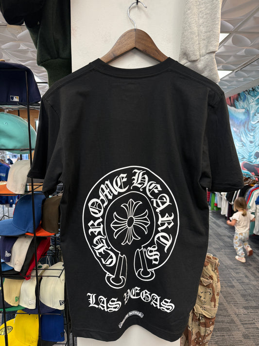 New Chrome Hearts Horseshoe Vegas Pocket Tee