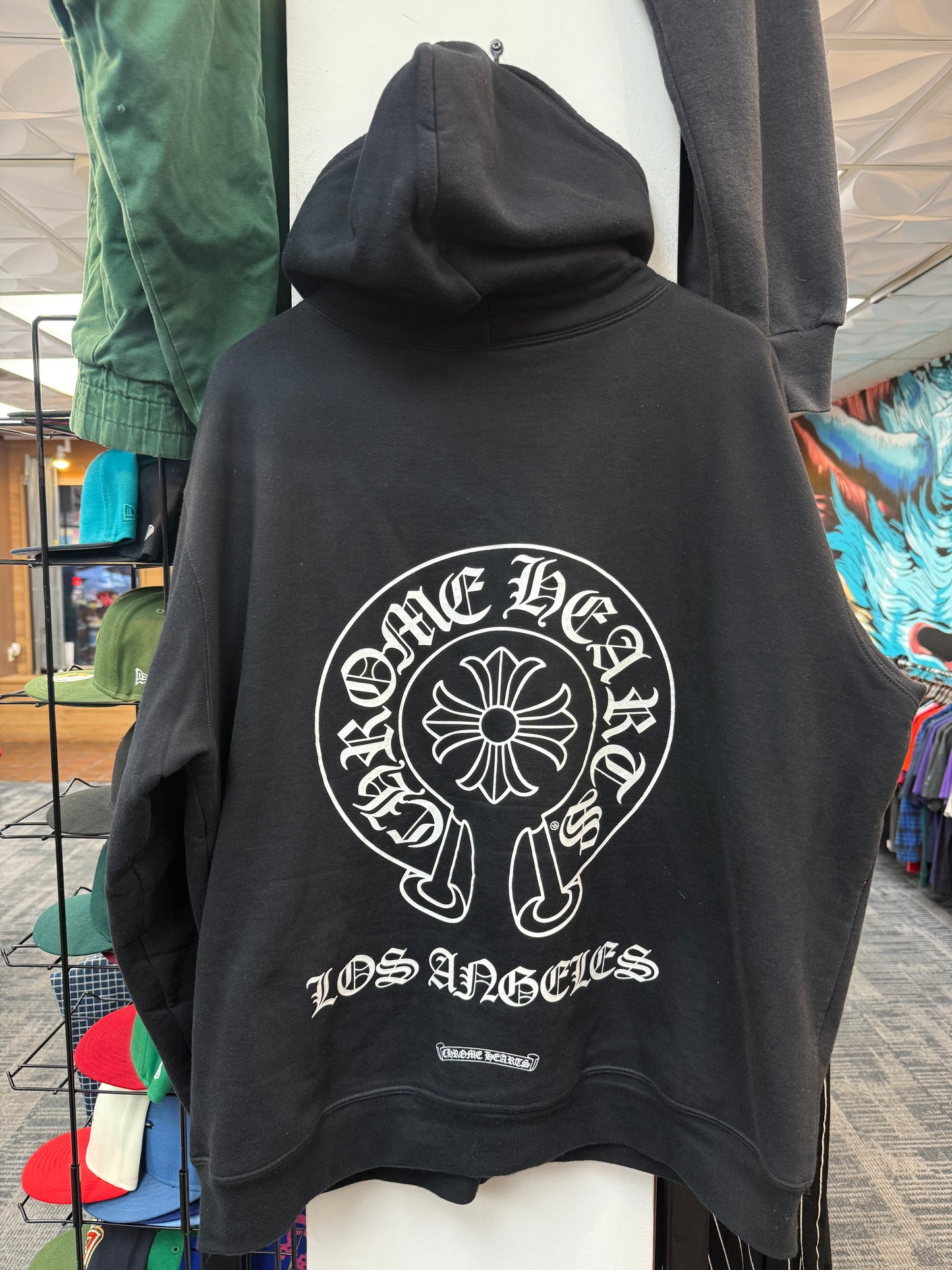 Chrome Hearts LA Thermal Lined Zip Hoodie