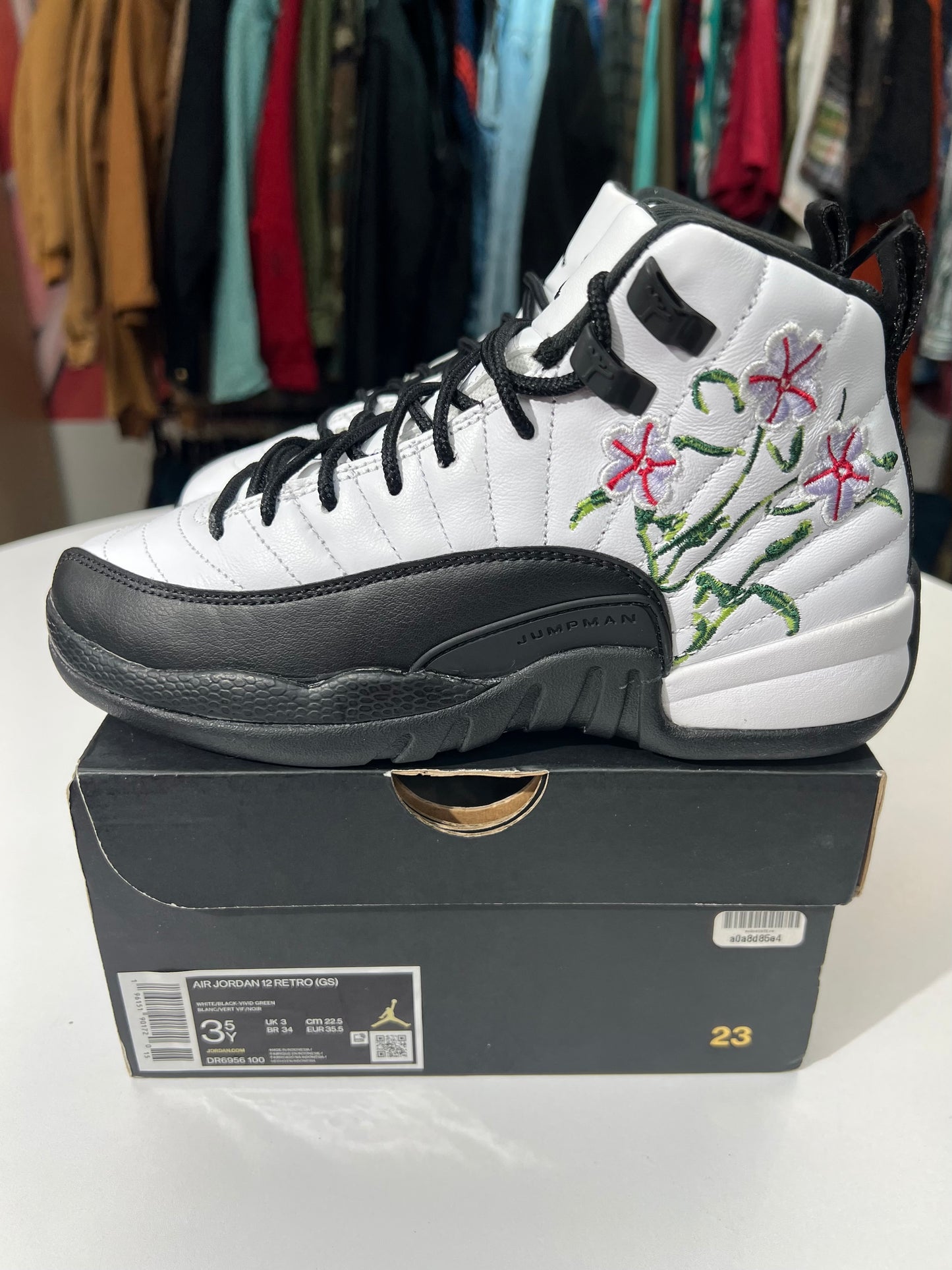 Preowned Jordan 12 Floral