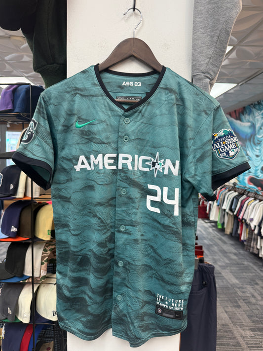 New Nike Mariners American League All Star Griffey Youth Jersey