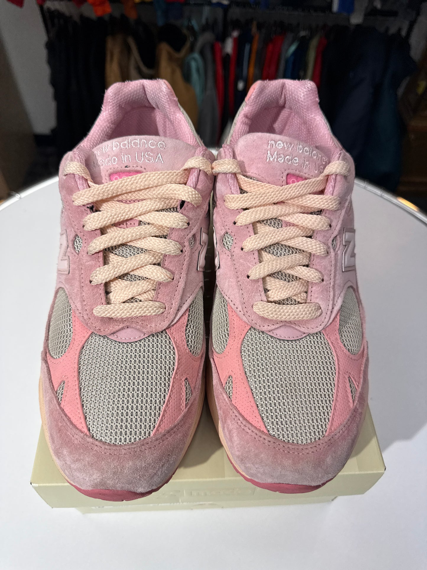 Preowned New Balance 993 x JFG Performance Art Powder Pink