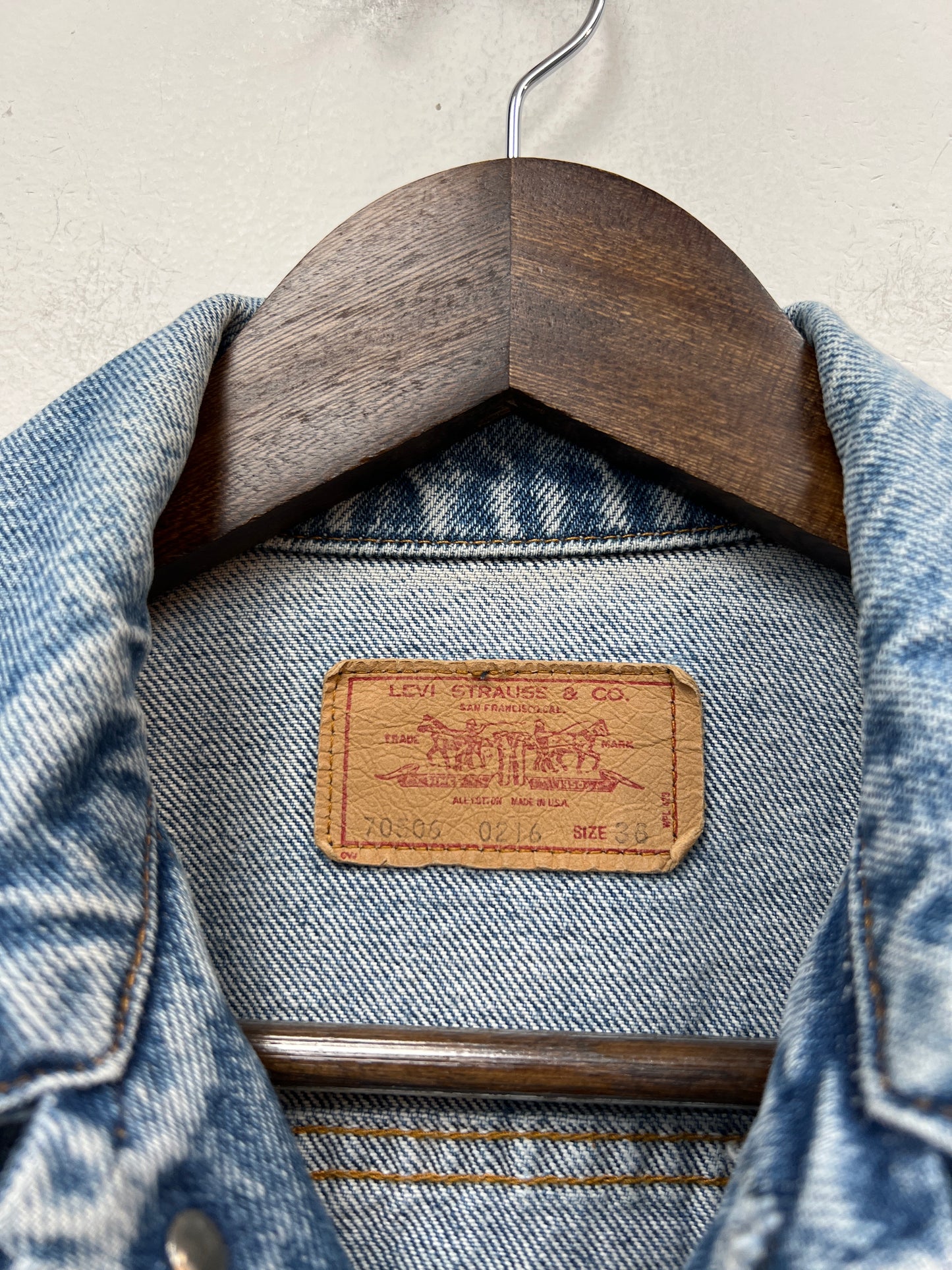 Levi’s Faded Denim Trucker Jacket