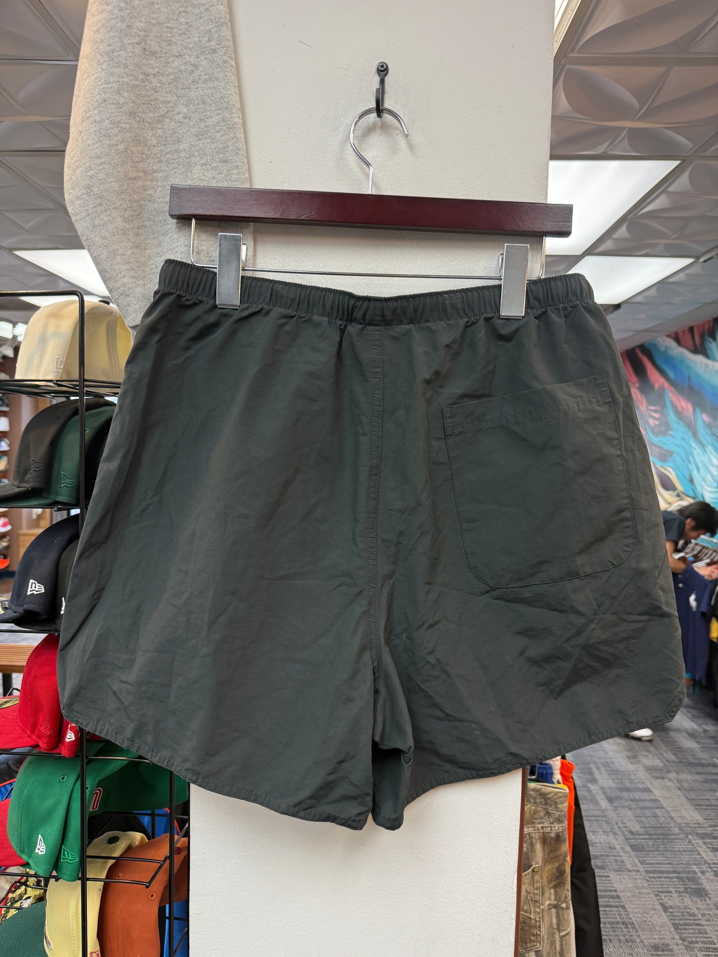 Essentials Black Shorts
