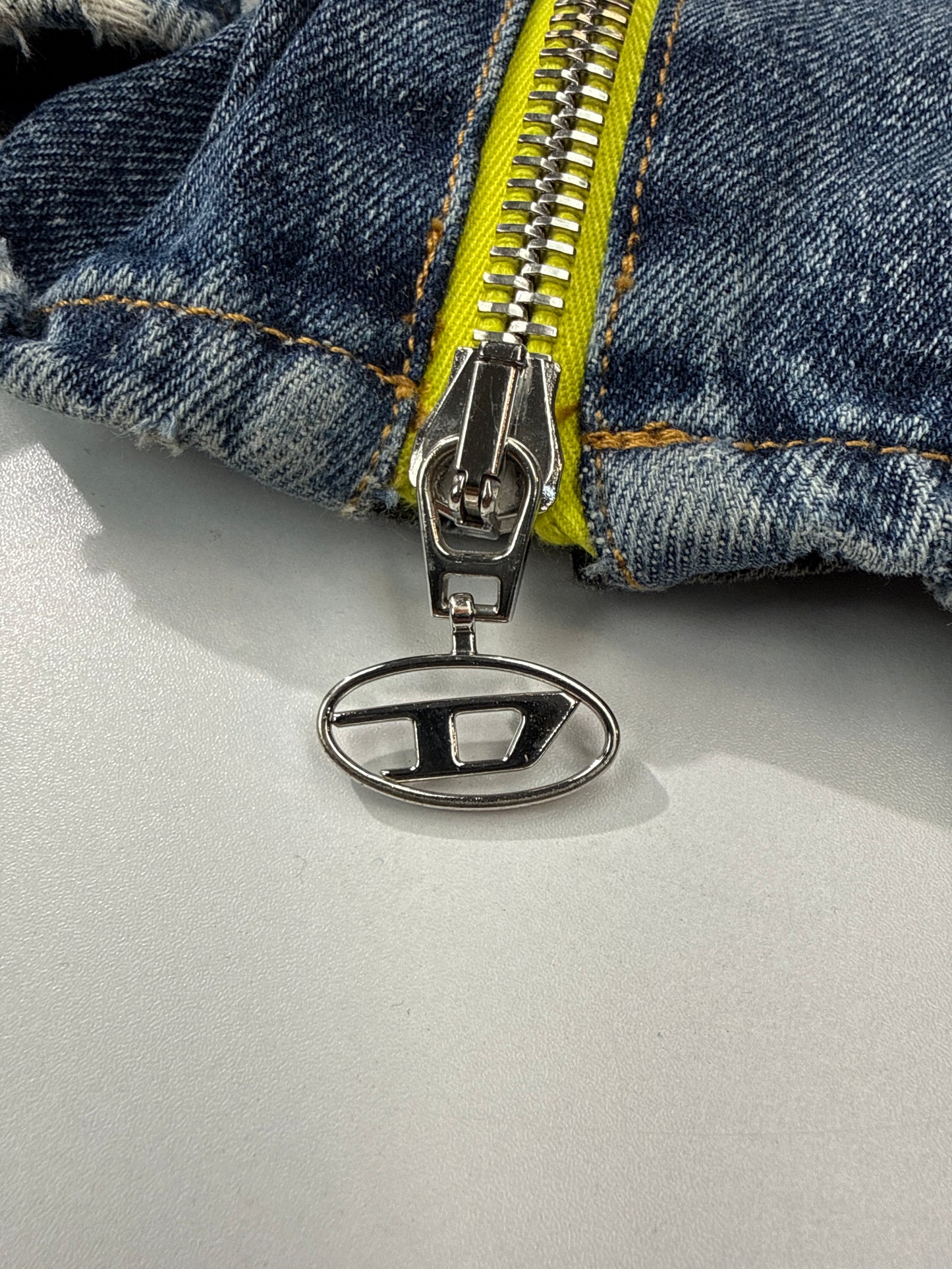 Diesel D-Rise Zip Jeans