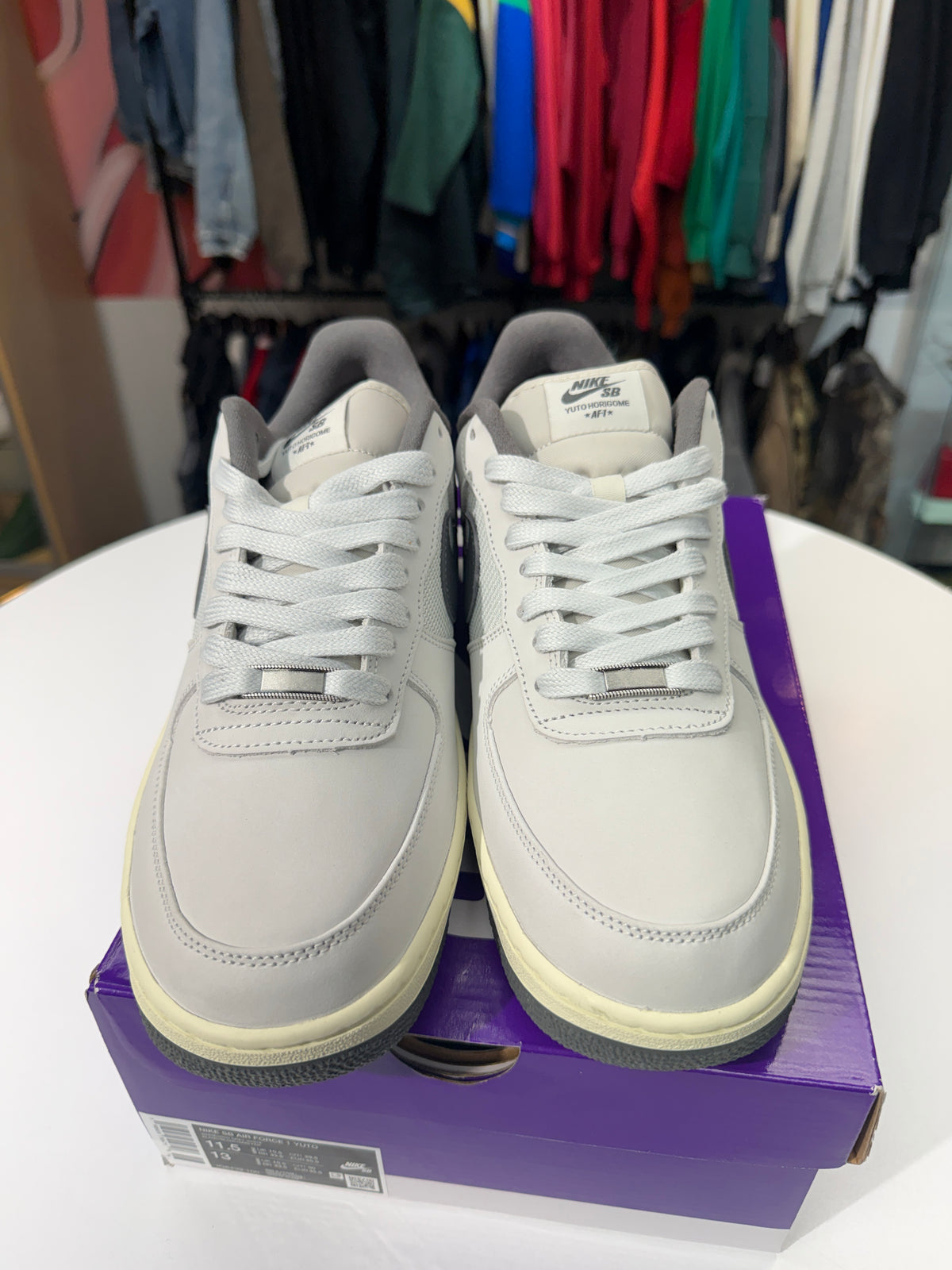 New Yuto Horigome Iron Grey AF1 SB