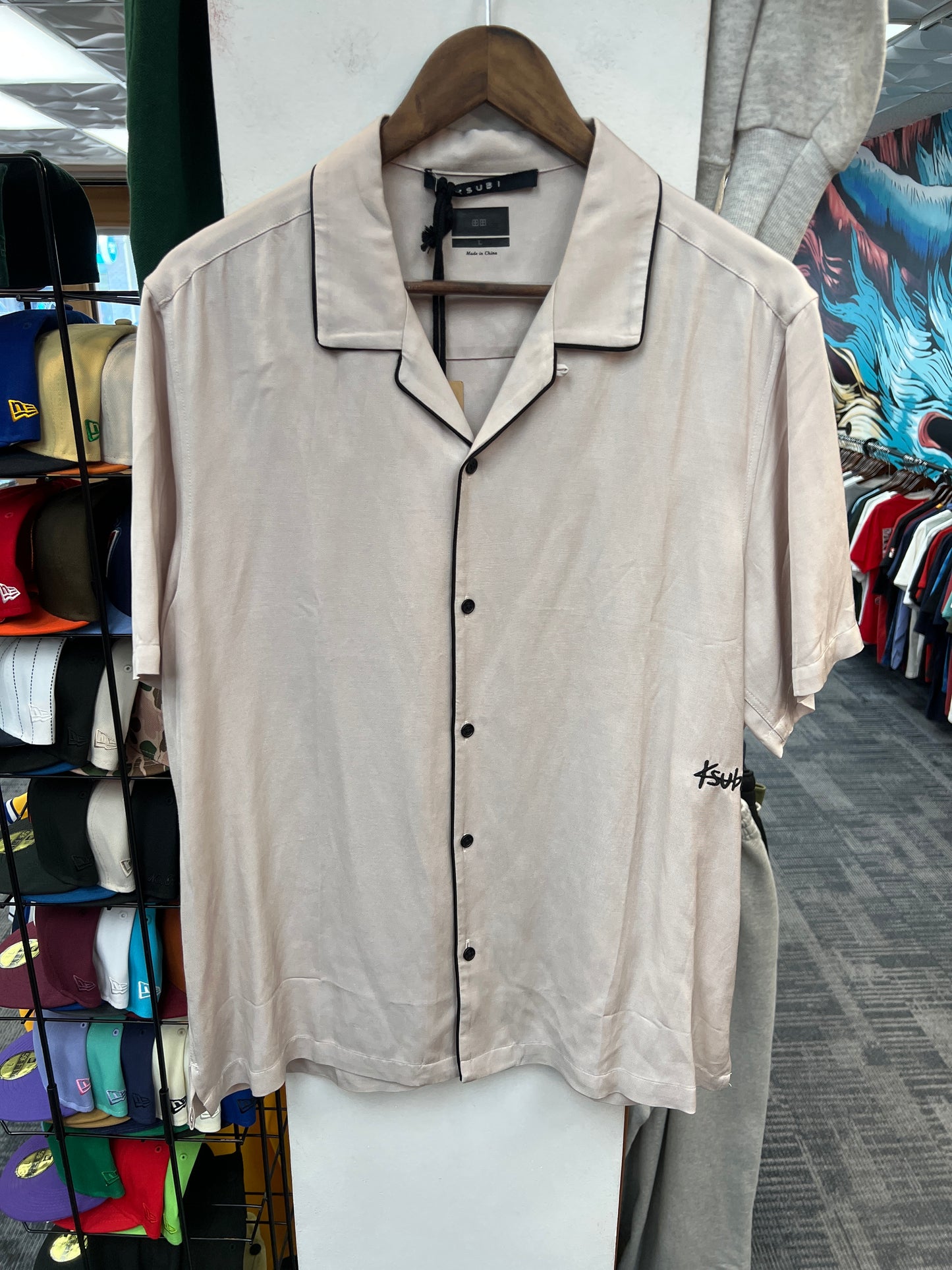 New Ksubi 1999 Downtown Resort Button Up Shirt