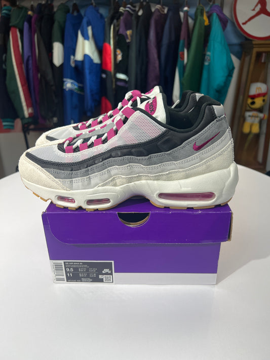 Preowned SB Air Max 95 Summit White/Cactus Flower