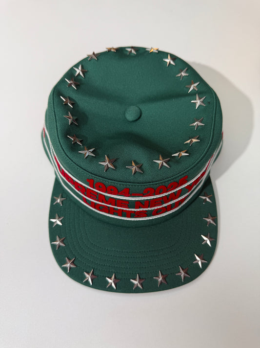 New Supreme Stars Studded Pillbox Hat