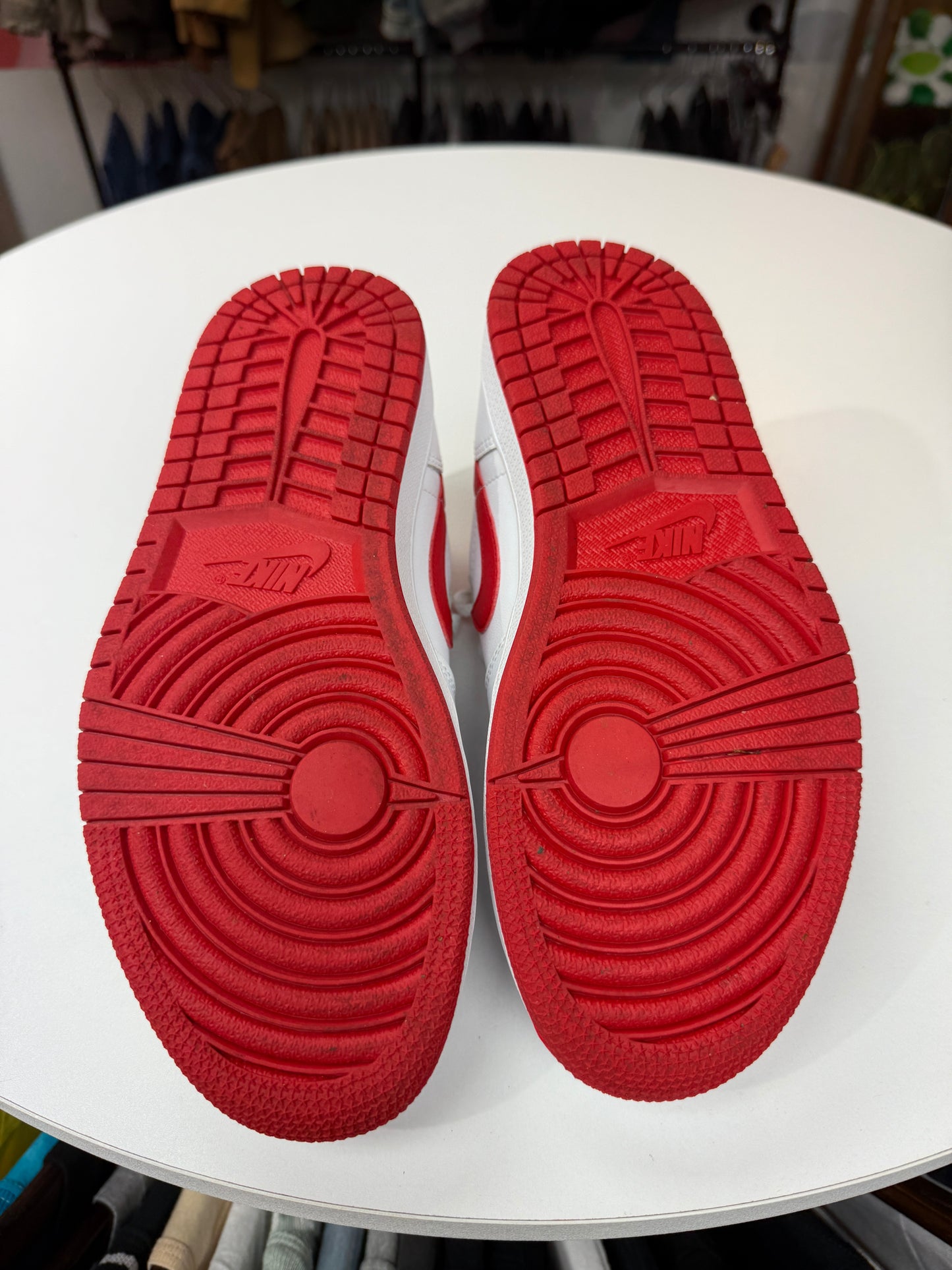 Preowned University Red Jordan 1 Low OG