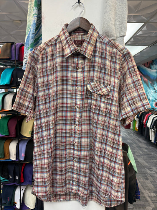 Vintage Levi’s Plaid Button Up