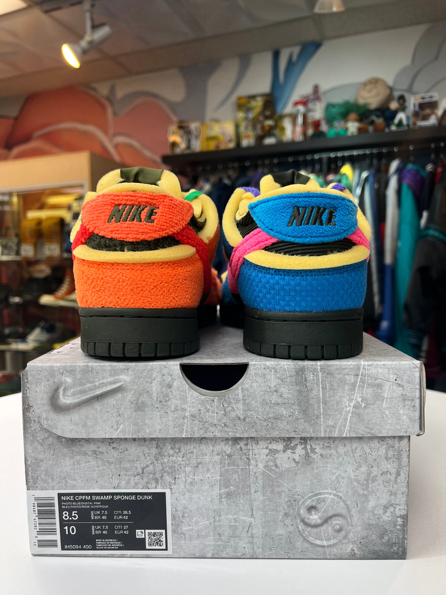 New Nike Dunk Low
CPFM Swamp Sponge Photo Blue