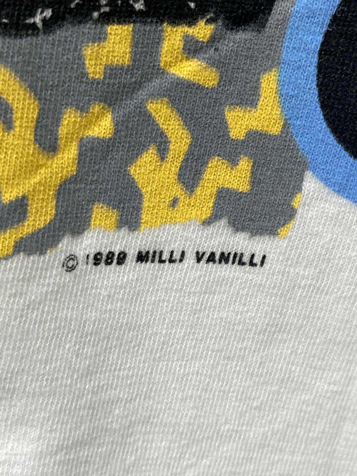 Vintage 1989 Milli Vanilli Tee