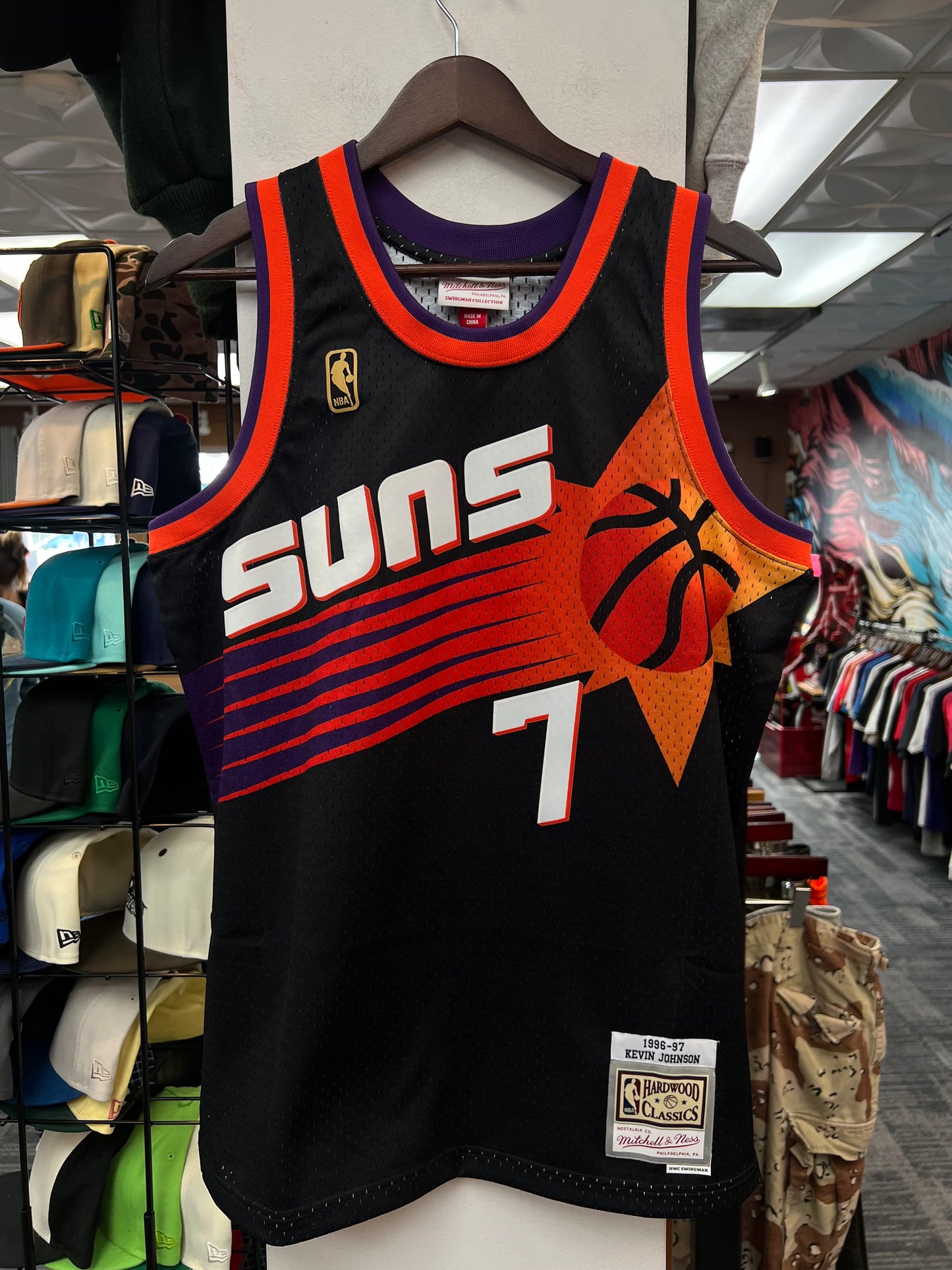 Phoenix Suns Kevin Johnson Jersey