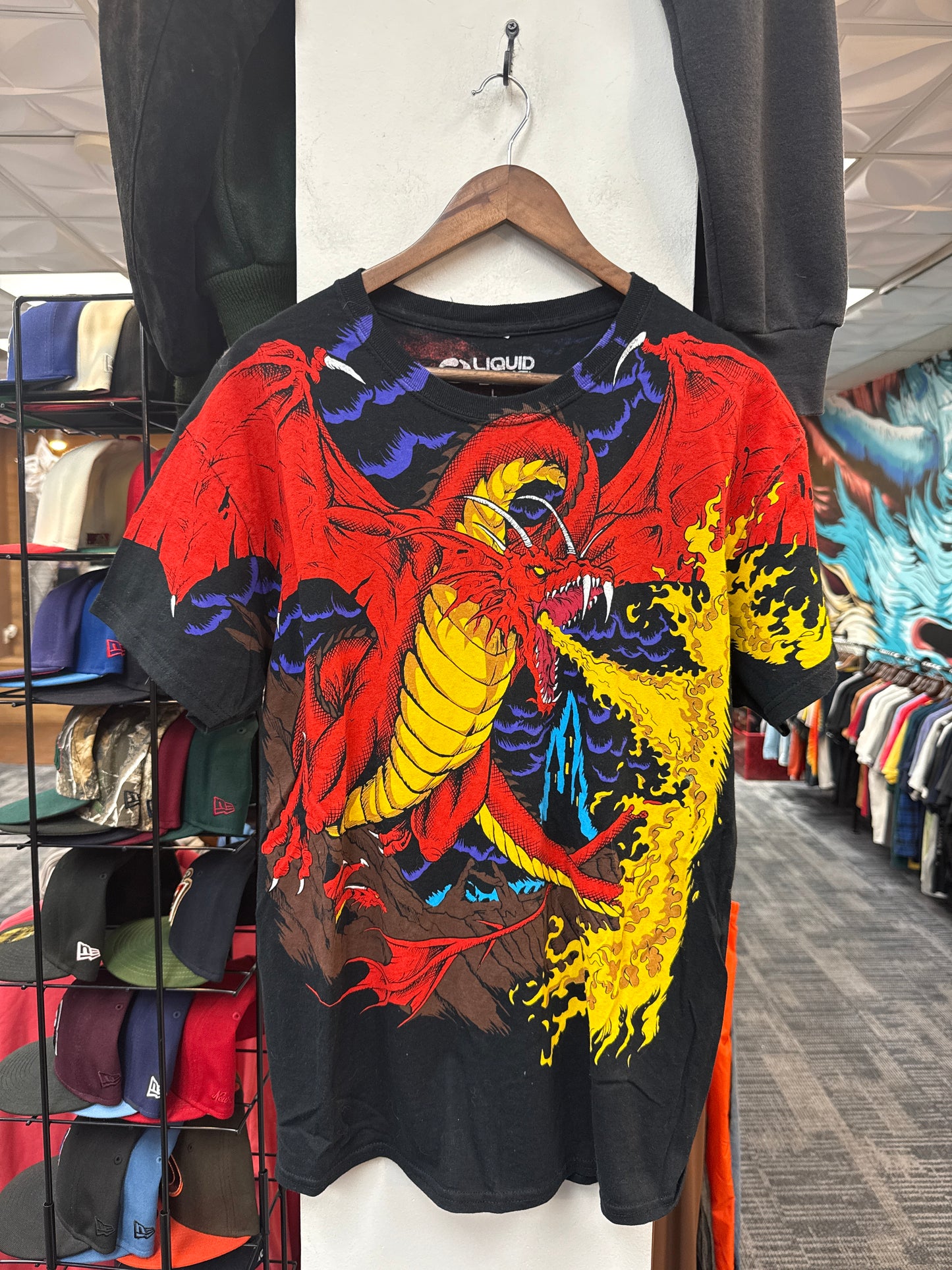 Dragon Vs Knight All Over Tee