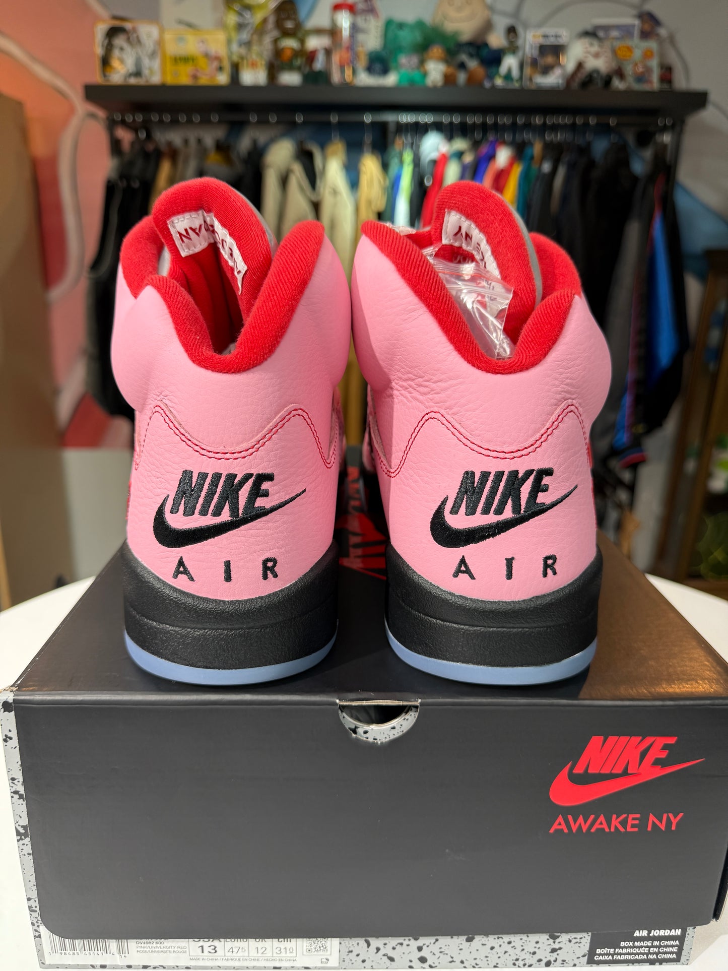 New Jordan 5 Awake NY Arctic Pink