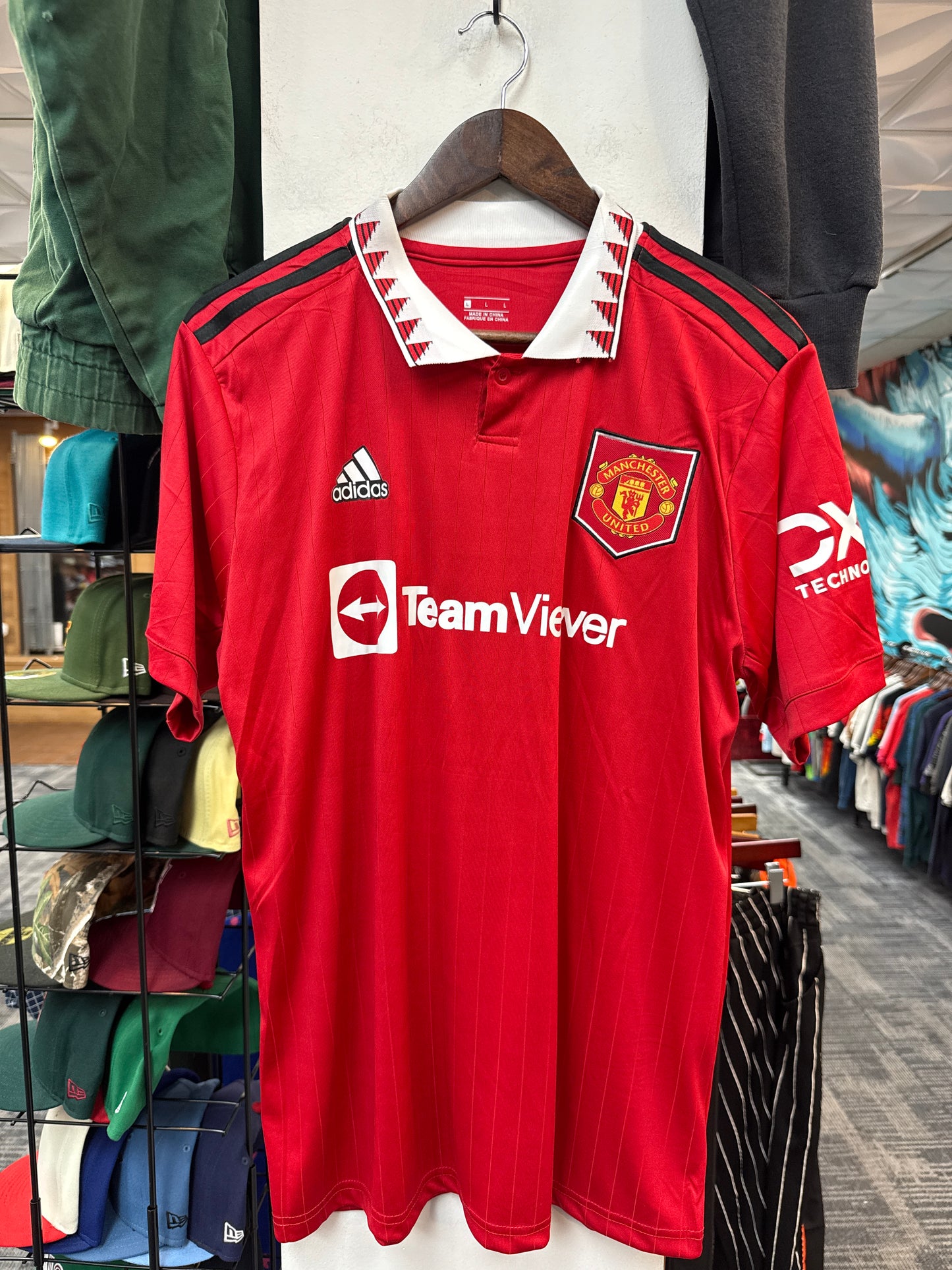 New Adidas Manchester United Home Ronaldo Jersey