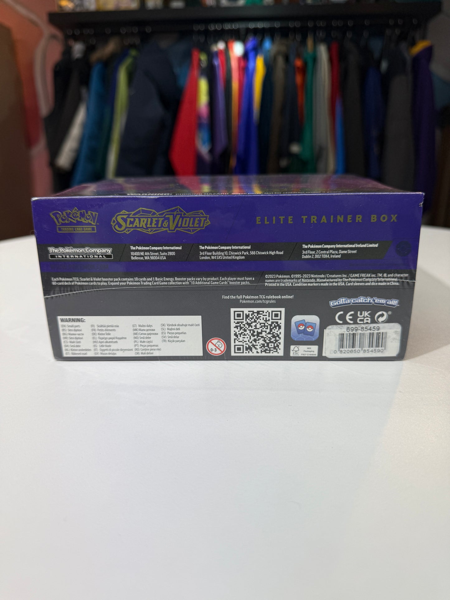 Pokémon TCG Scarlet & Violet Miraidon Elite Trainer Box