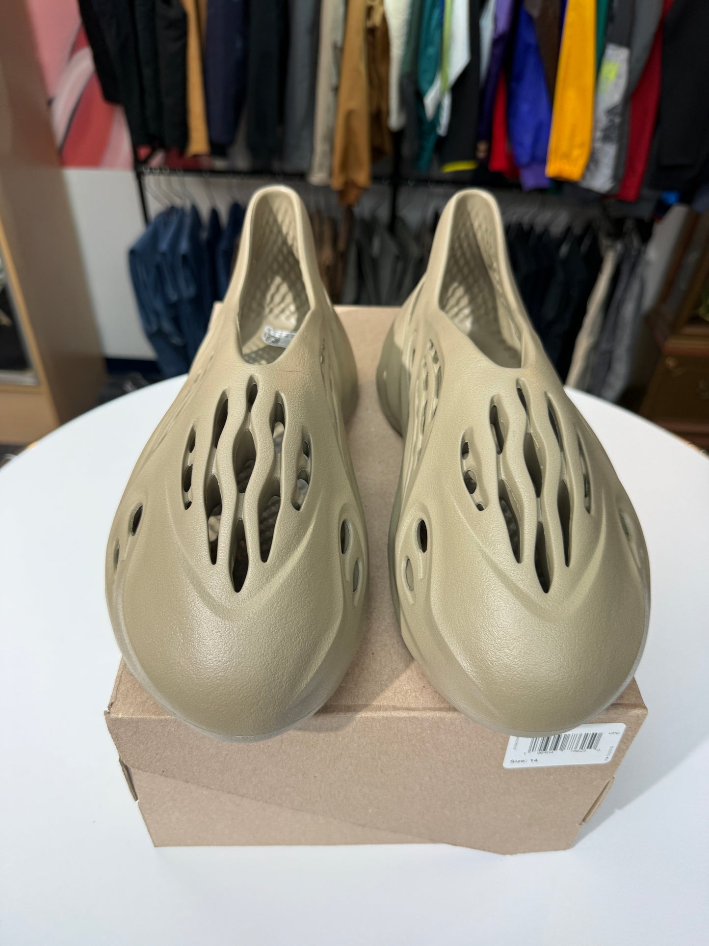 New Stone Taupe Yeezy Foam RNR