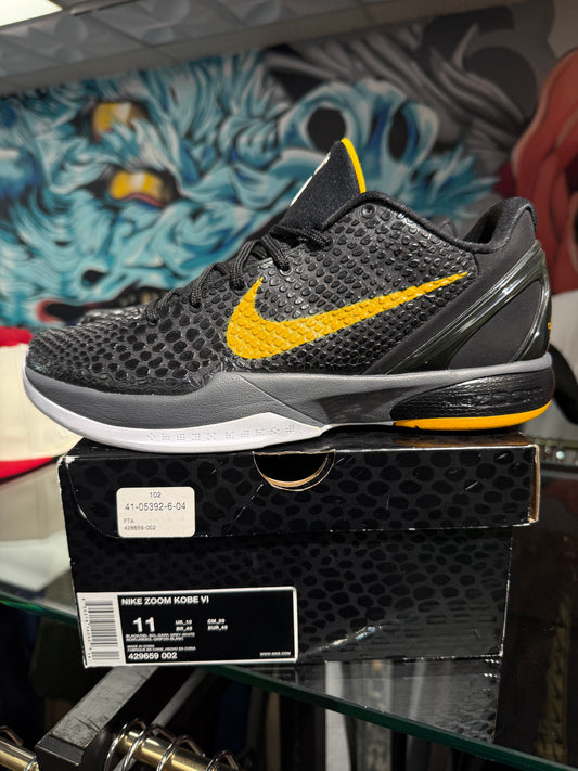 Preowned Black Del Sol Kobe 6