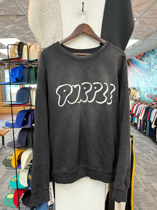 Purple Fleece Sweatshirt