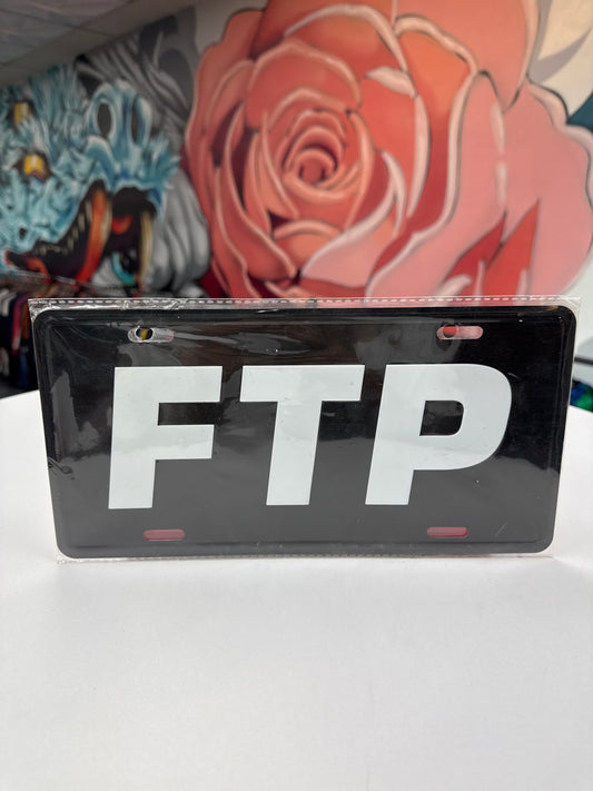 FTP Logo License Plate