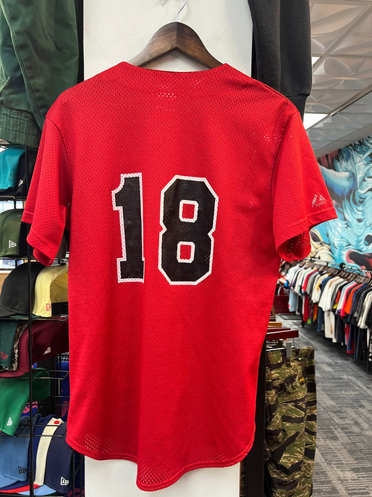 Vintage Detroit Red Wings Majestic Jersey