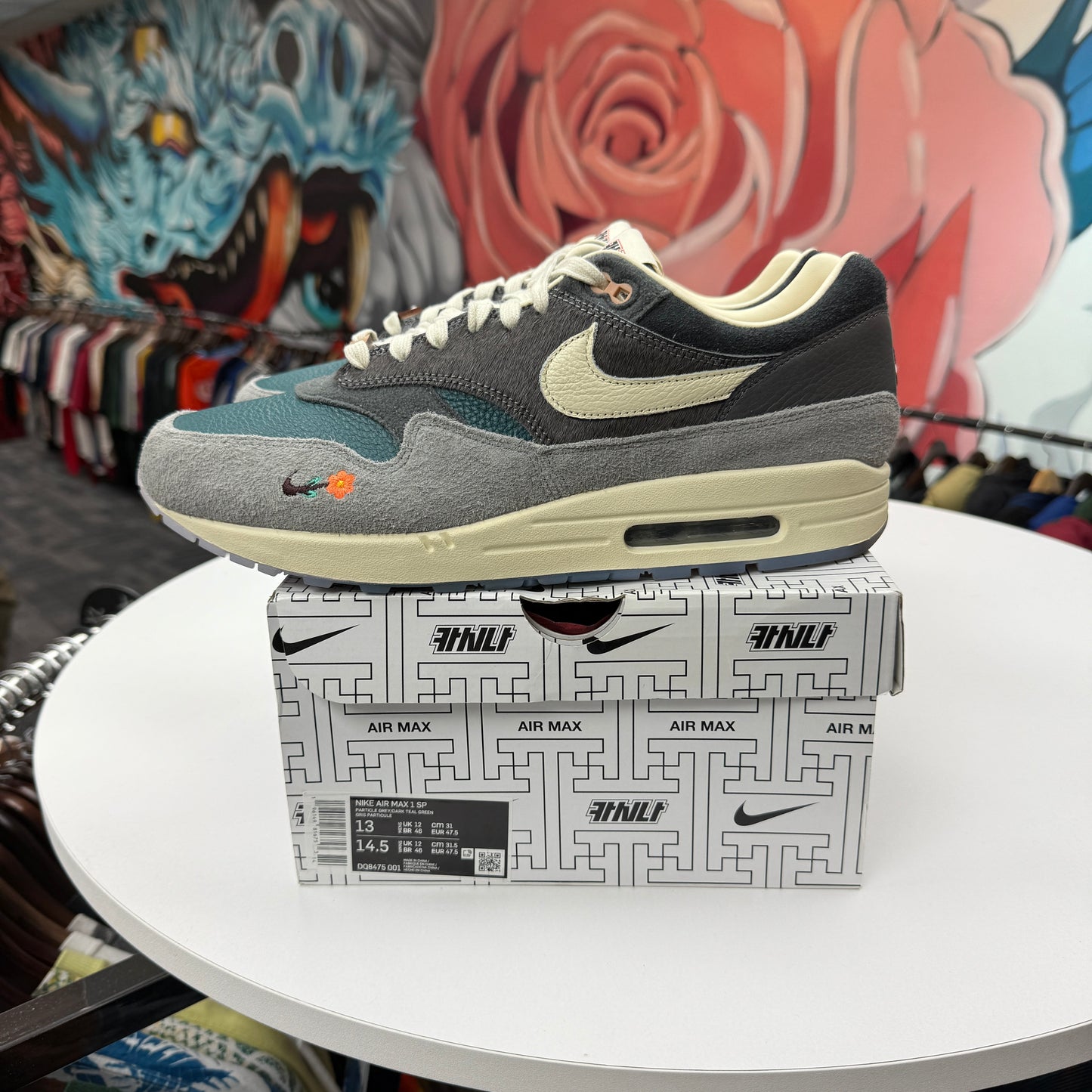 Preowned Air Max 1 Kasina Won-Ang Grey