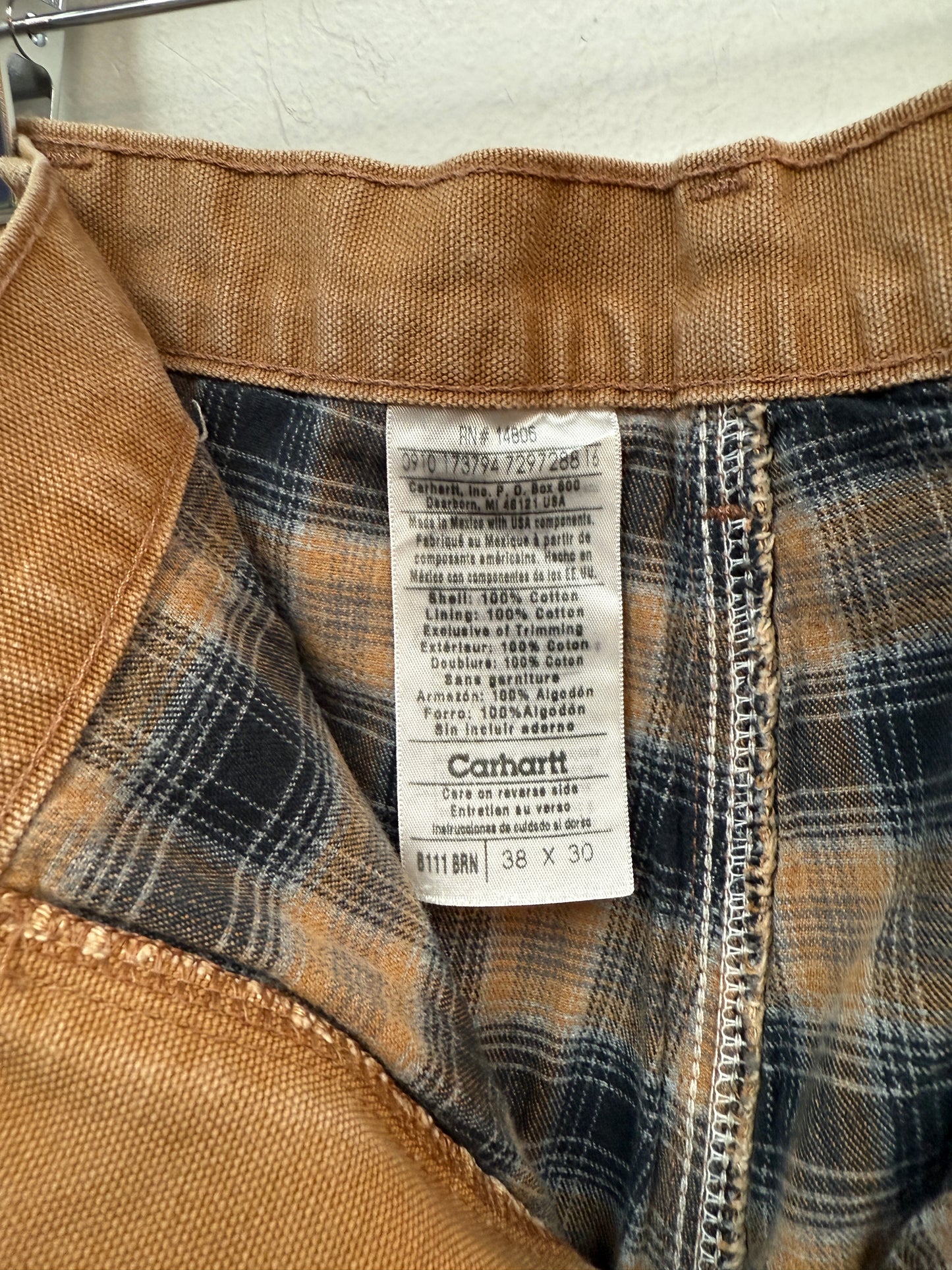 Vintage Carhartt Fleece Lined Pants