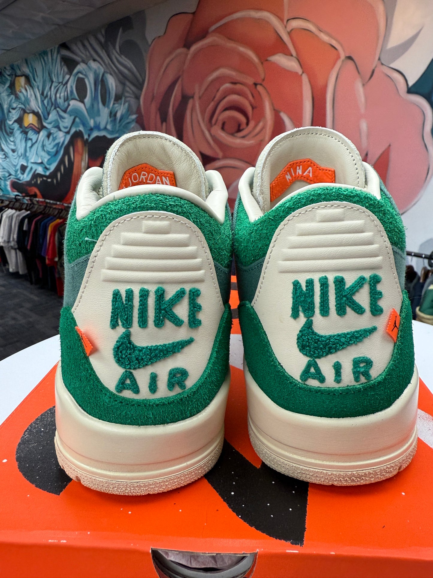 Preowned Nina Chanel Jordan 3