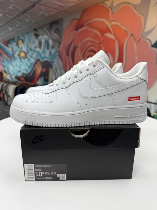 New White Supreme AF1 Low