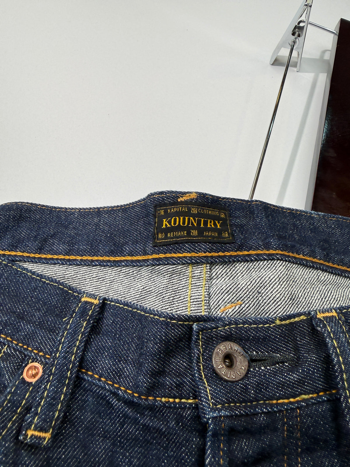 Kapital 12.5 OZ Denim Mexican Tuxedo Jeans