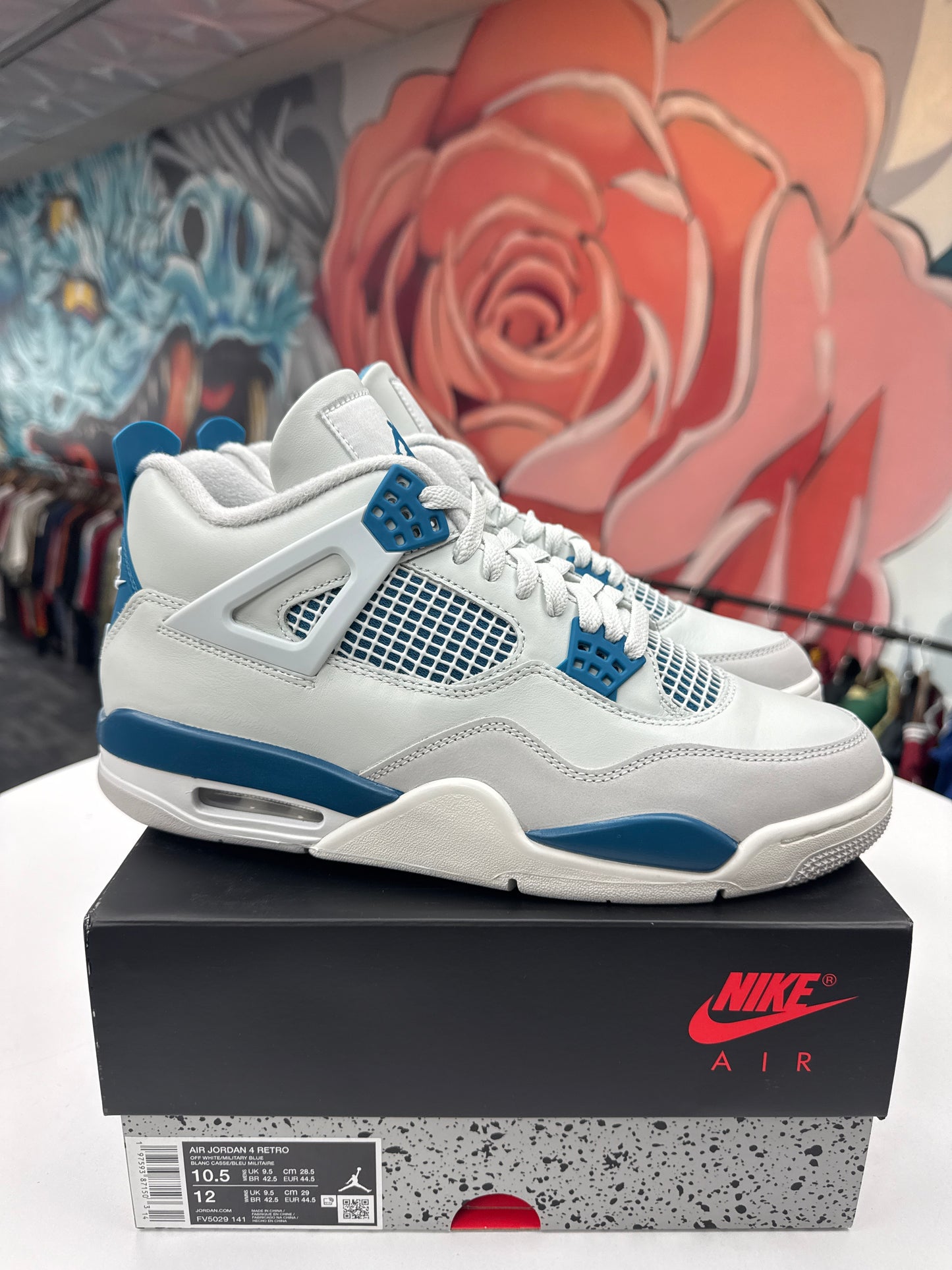 New Jordan 4 Military Blue (2024)