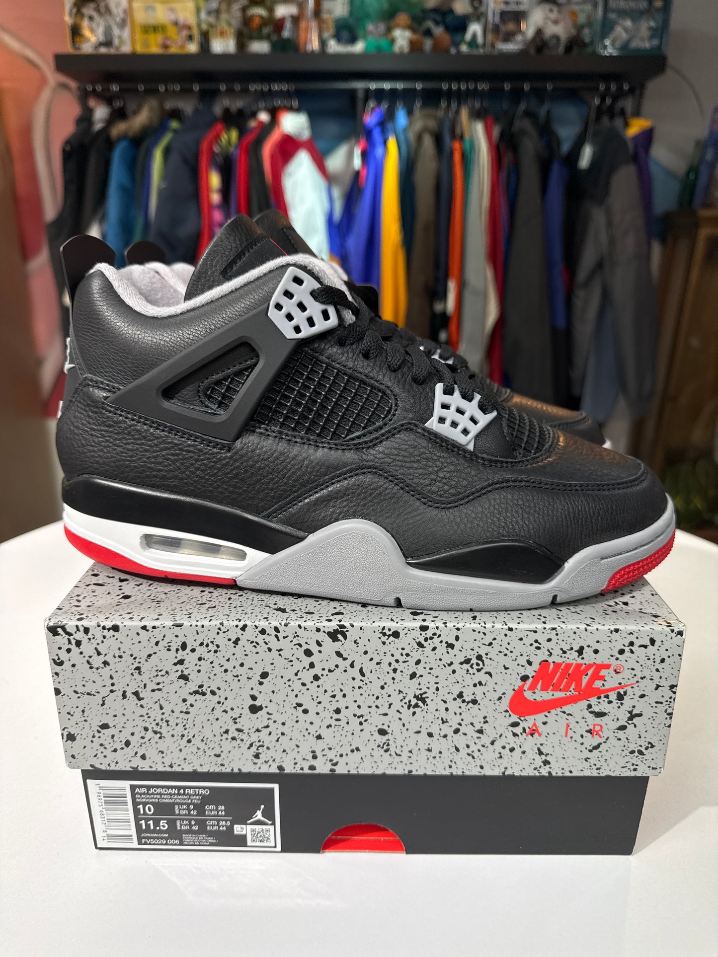 New Jordan 4 Bred Reimagined