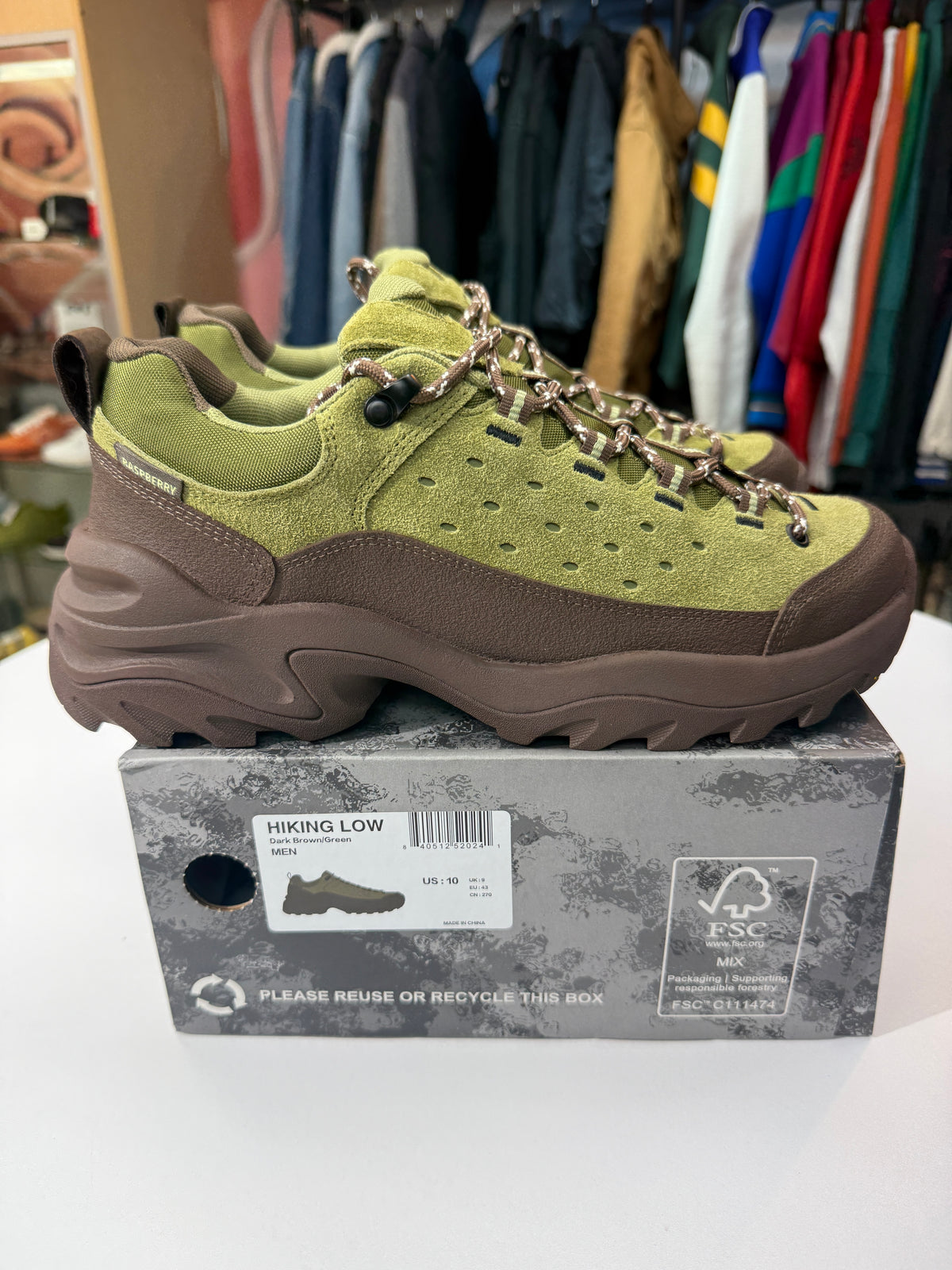 New GV Raspberry Hills ‘Reuben’ Low Hiking Shoes