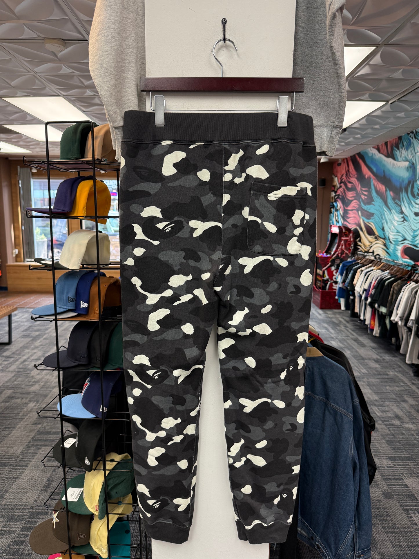 Bape Glow in the Dark Camo Sweats