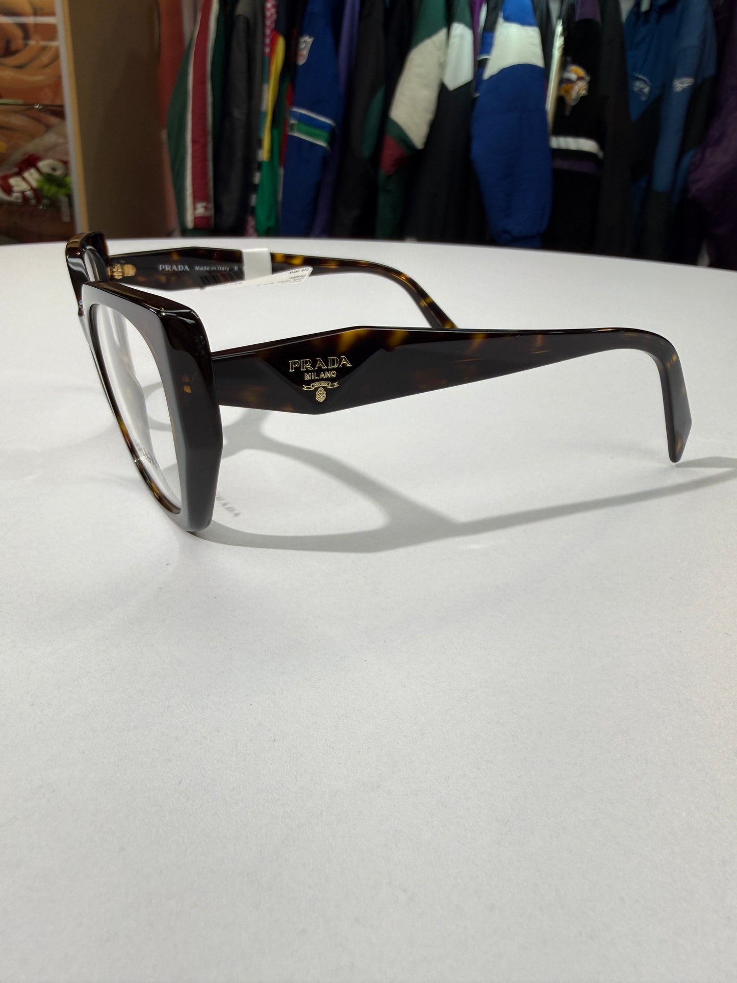 Prada VPR 18W Cat-Eye Tortoise Glasses