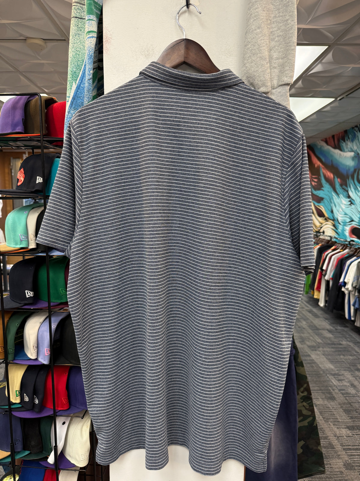 Mariners Striped Polo Shirt